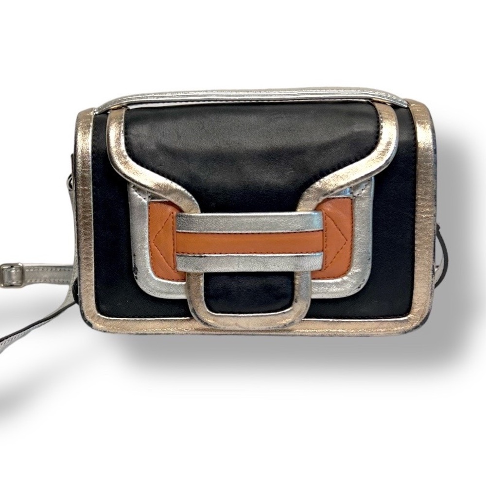 Pierre Hardy Black Multi Metallic Alpha Bag